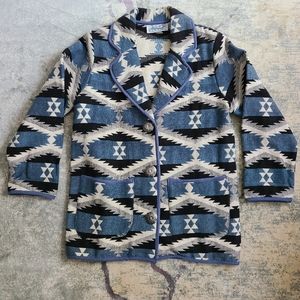 Haband Southwest Blanket Ladies Jacket Small